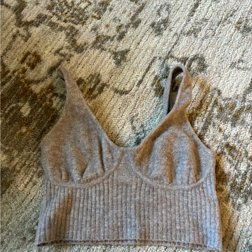 Zara sweater tank